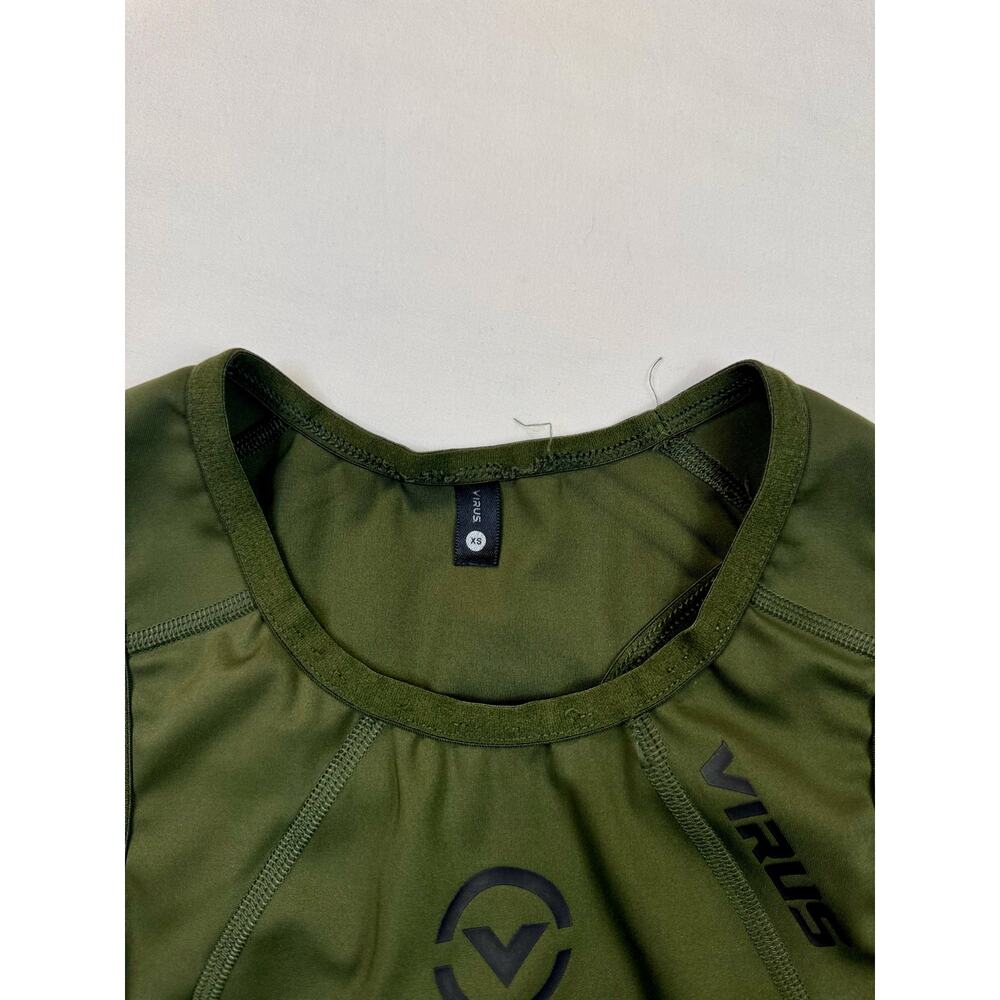 Virus Elevate V2 Singlet Wrestling Powerlifting Evergreen Green Women's XS - Picture 12 of 13